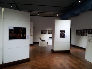 The temporary exhibition space